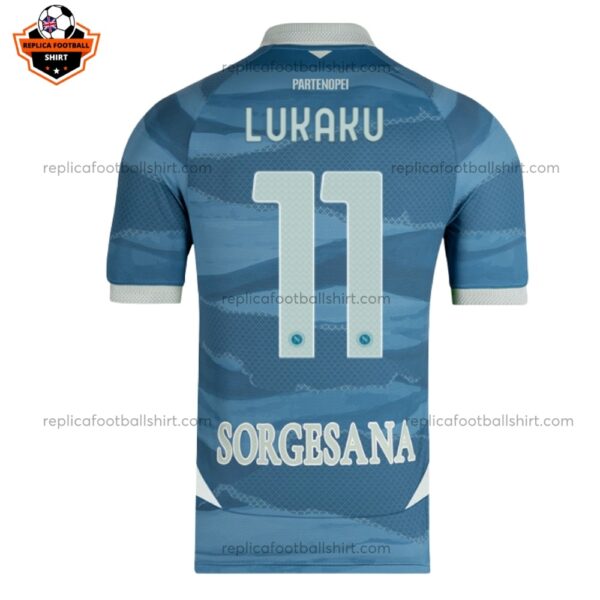 SSC Napoli Limited Edition Men Replica Football Shirt 2024/25 LUKAKU 11 Printed