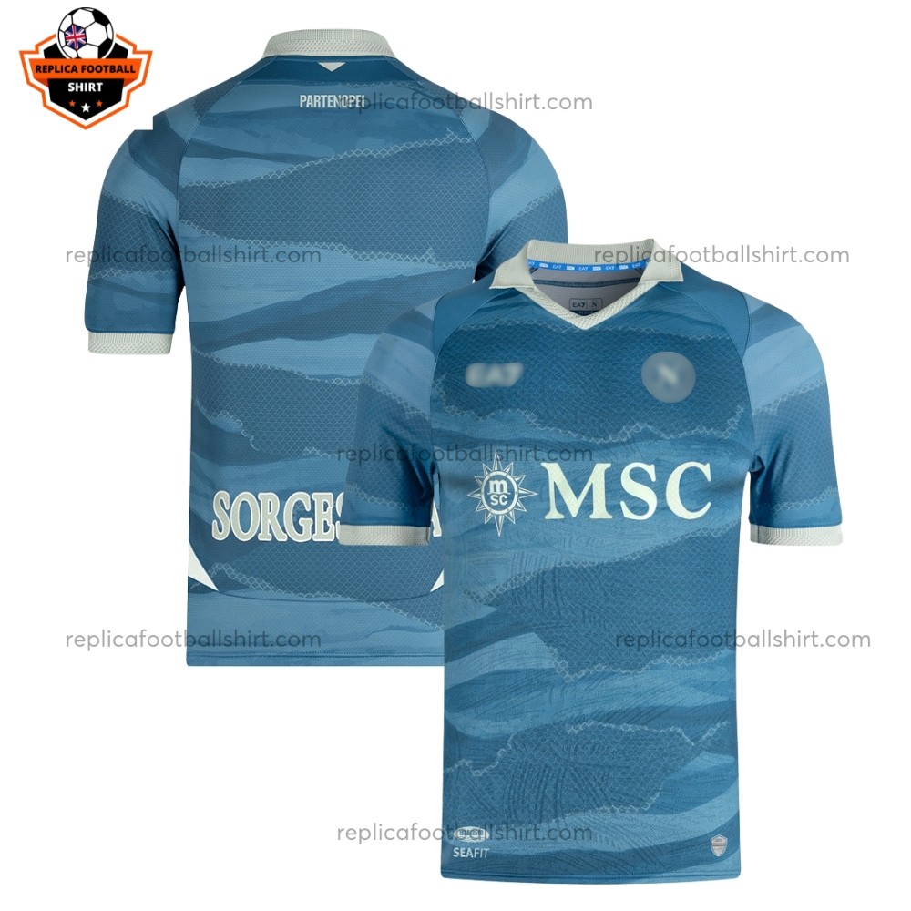 SSC Napoli Limited Edition Men Replica Football Shirt 2024/25 Full View