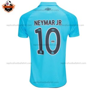 Santos FC Third Men Replica Football Shirt 2025/26 NEYMAR jR Printed Back View