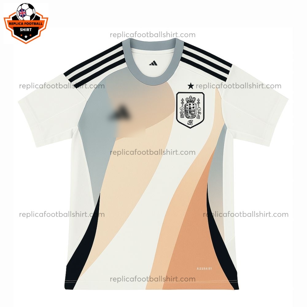 Spain Away Men Replica Football Shirt 2025/26 - front view