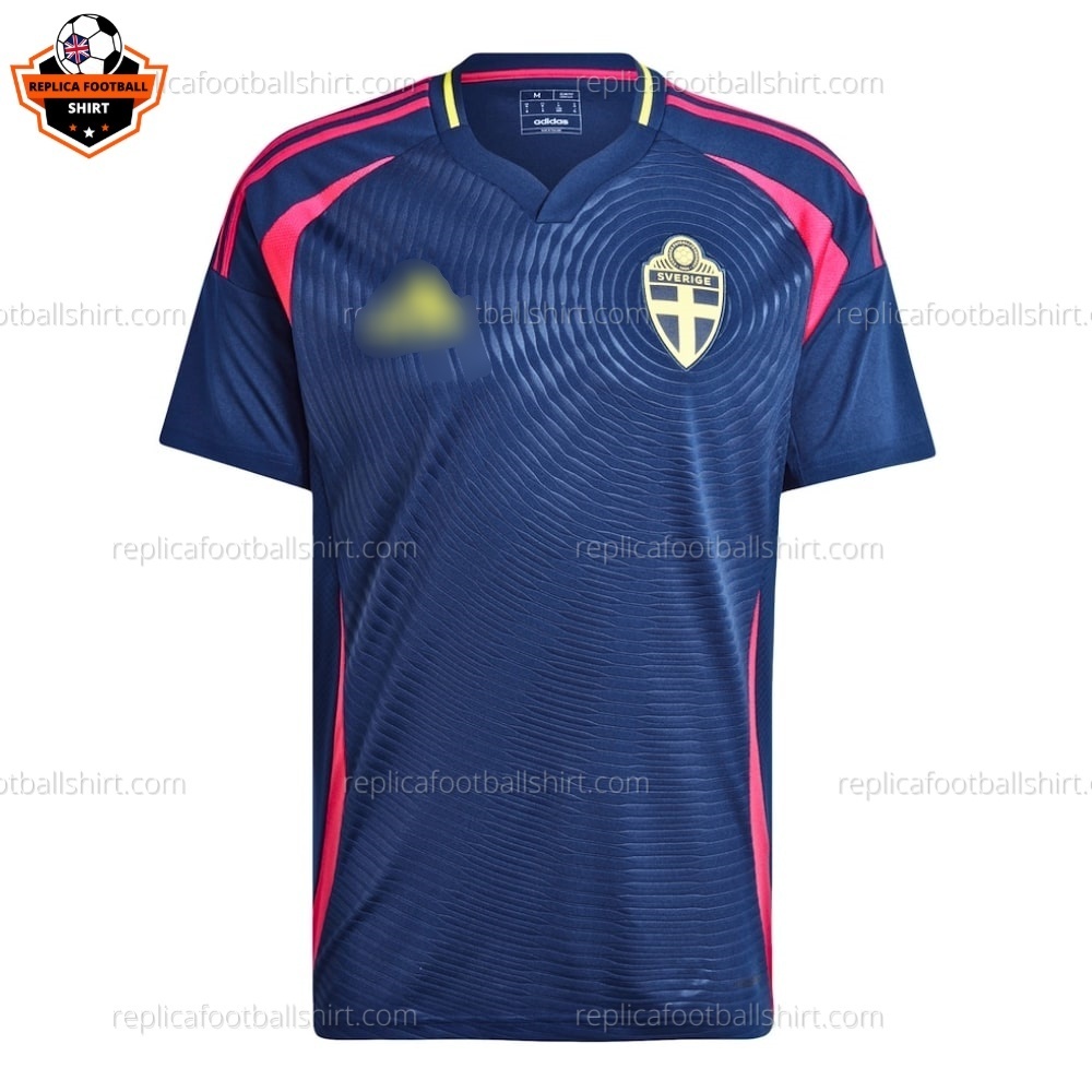 Sweden Away Men Replica Football Shirt 2024 - Front View