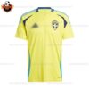 Sweden Home Men Replica Football Shirt 2024 - Front View