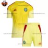 Celtic Yellow Goalkeeper Kid Replica Football Kit 2025/26 - Front View