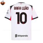 AC Milan Away Men Replica Football Shirt 2025/26 RAFA LEÃO 10 Printed