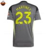 Aston Villa Goalkeeper Men Replica Football Shirt 2025-26 MARTINEZ 23 Printed backview