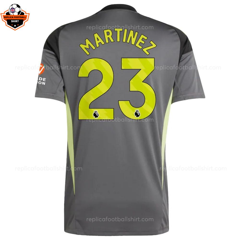 Aston Villa Goalkeeper Men Replica Football Shirt 2025-26 MARTINEZ 23 Printed backview
