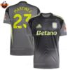 Aston Villa Goalkeeper Men Replica Football Shirt 2025-26 MARTINEZ 23 Printed