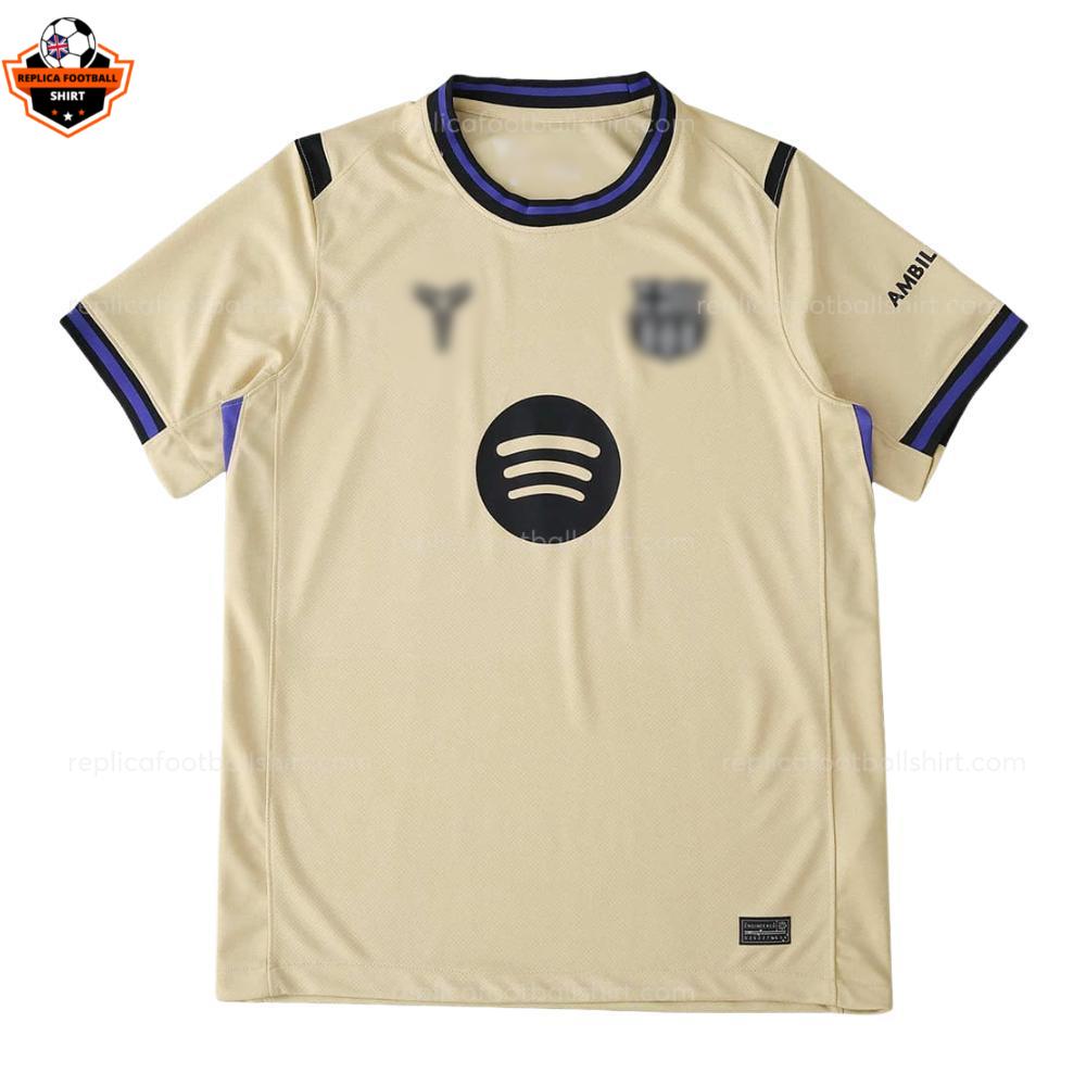 Barcelona Away Men Replica Football Shirt 2025/26 frontview