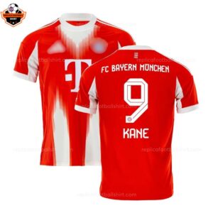 Bayern Munich Home Men Replica Football Shirt 2025-26 KANE 9 Printed