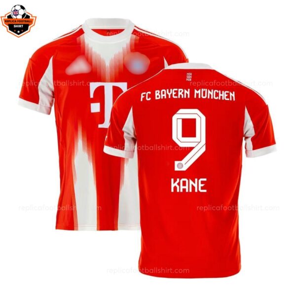 Bayern Munich Home Men Replica Football Shirt 2025-26 KANE 9 Printed
