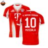 Bayern Munich Home Men Replica Football Shirt 2025-26 MUSIALA 10 Printed