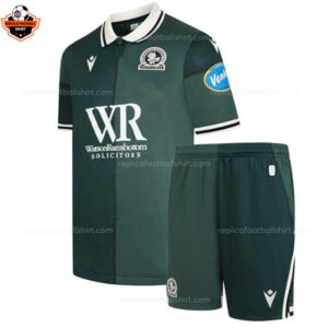 Blackburn Rovers Third Kid Replica Football Kit 2025-26