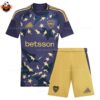 Boca Juniors Third Kid Replica Football Kit 2025-26