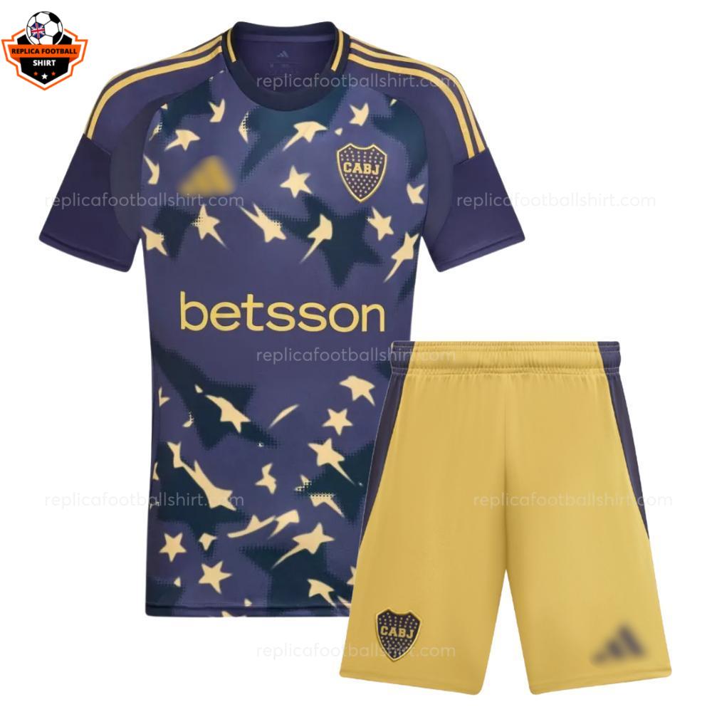 Boca Juniors Third Kid Replica Football Kit 2025-26