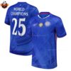 Chelsea WORLD CHAMPIONS 25 Men Replica Football Shirt 2025-26 Printed overview