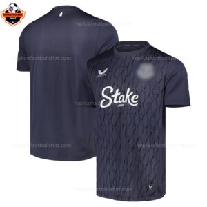 Everton Black Goalkeeper Men Replica Football Shirt 2025-26 overview