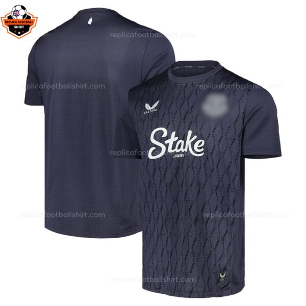 Everton Black Goalkeeper Men Replica Football Shirt 2025-26 overview