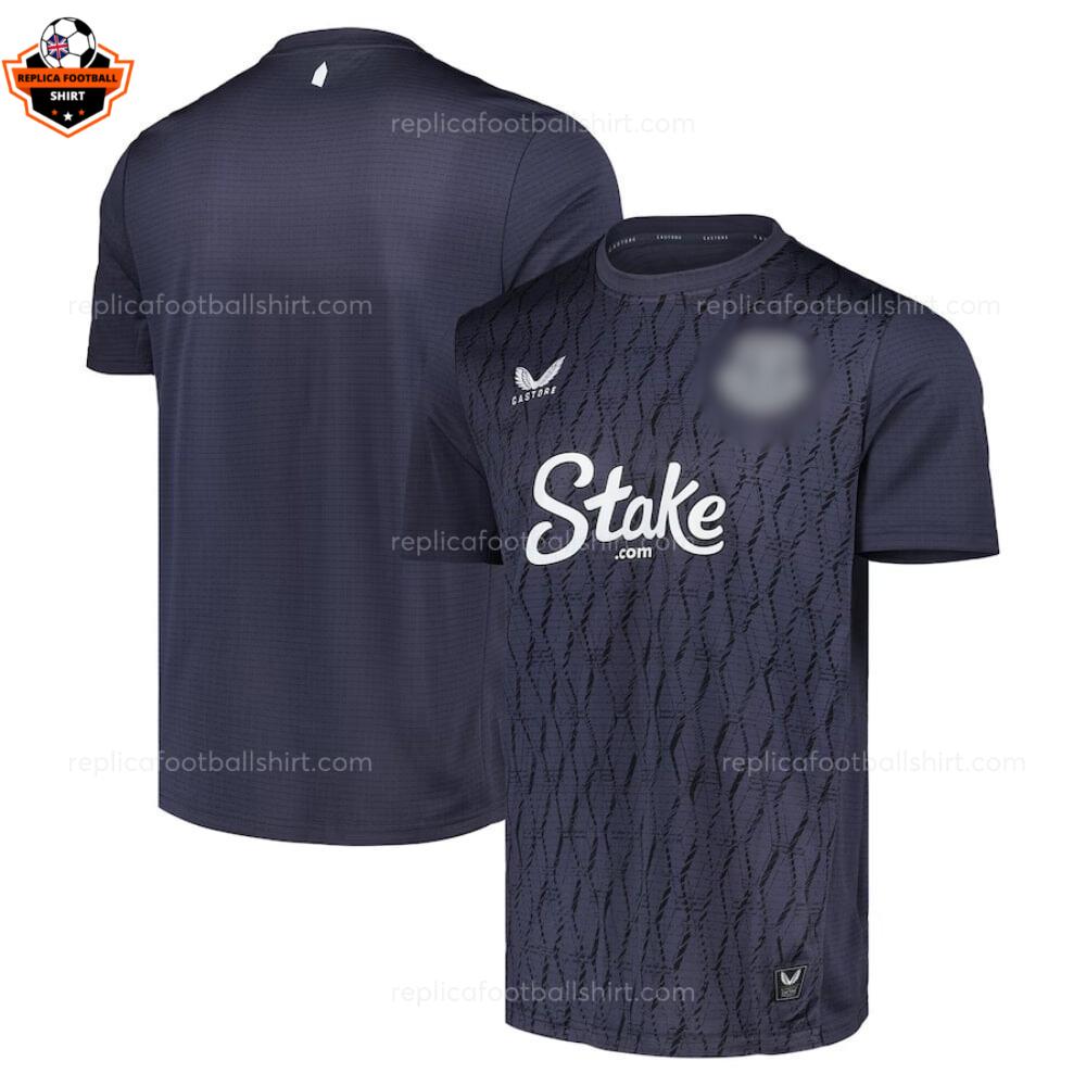 Everton Black Goalkeeper Men Replica Football Shirt 2025-26 overview