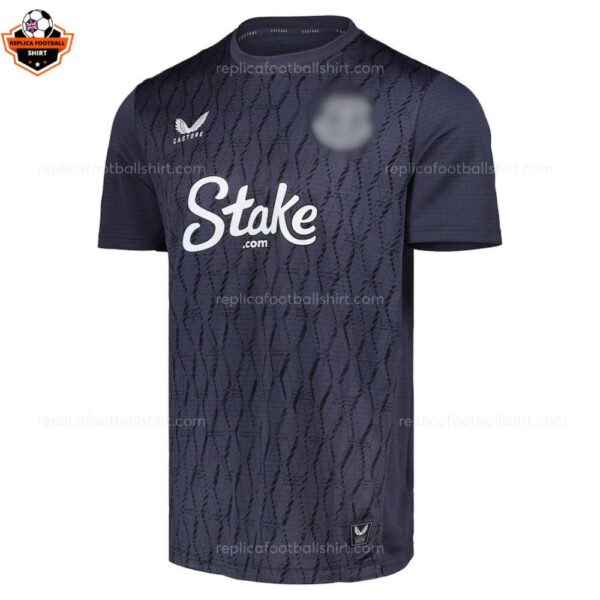 Everton Black Goalkeeper Men Replica Football Shirt 2025-26 frontview