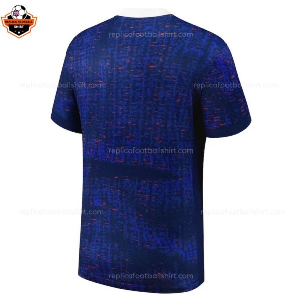 France Home Men Replica Football Shirt 2025-26 backview