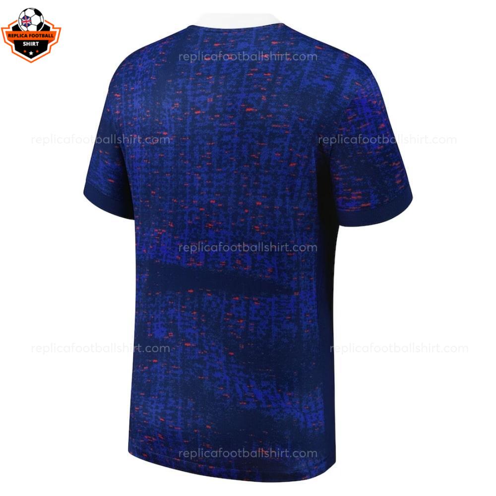 France Home Men Replica Football Shirt 2025-26 backview