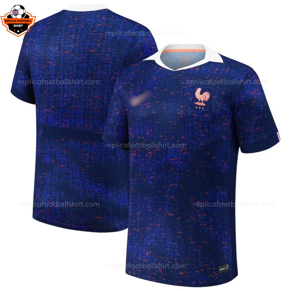 France Home Men Replica Football Shirt 2025-26