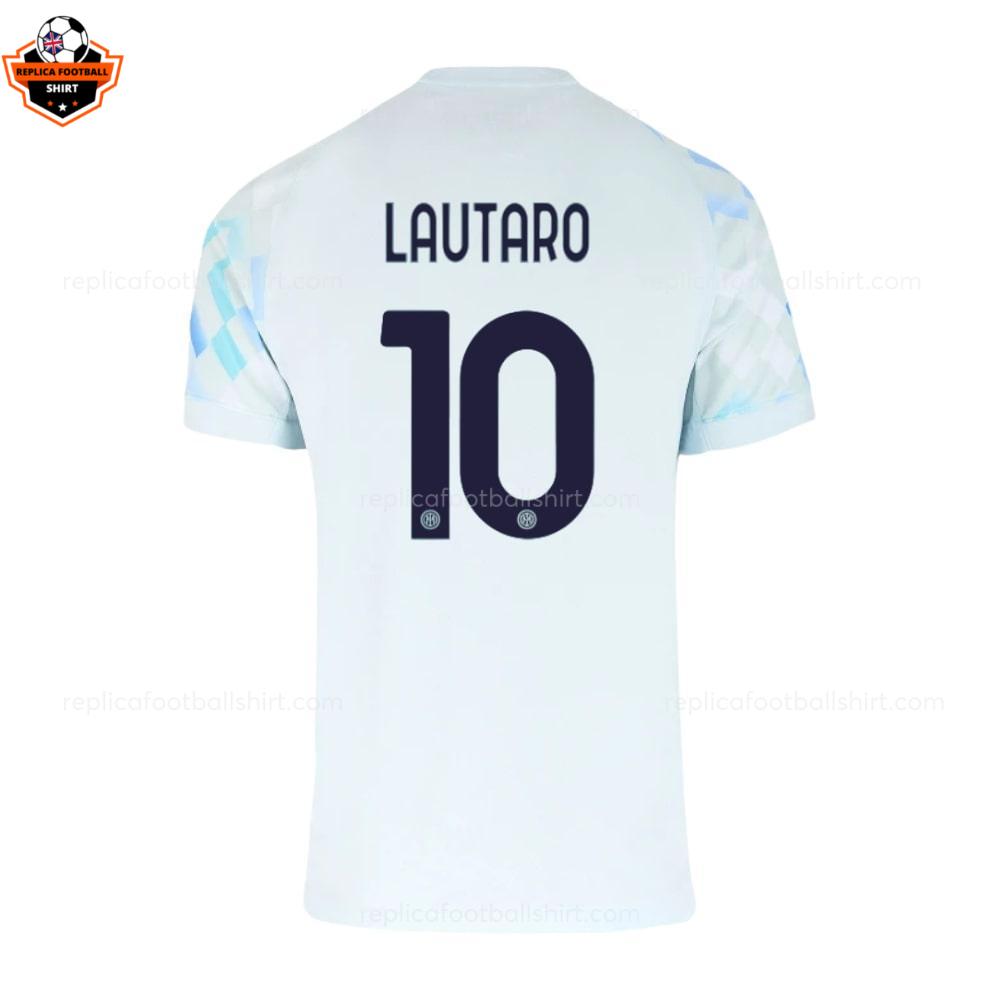 Inter Milan LAUTARO 10 Away Men Replica Football Shirt 2025-26 backview