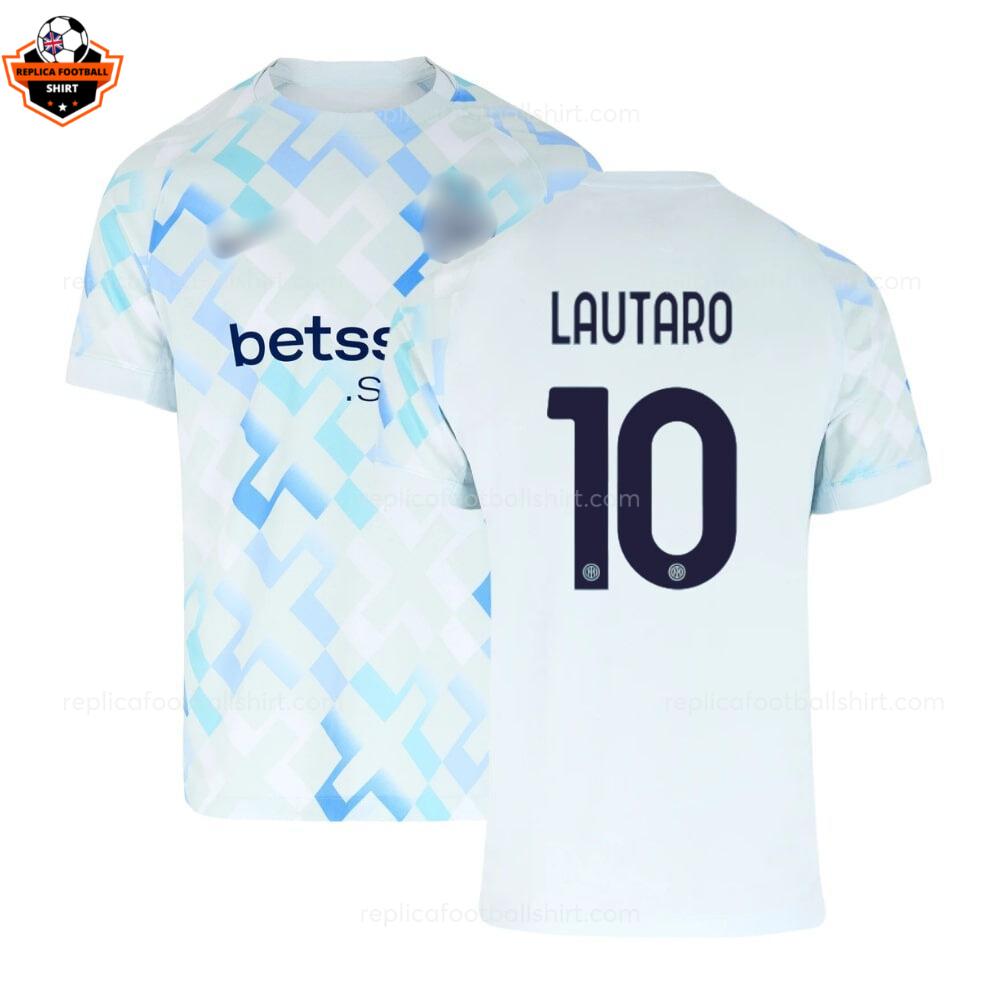 Inter Milan LAUTARO 10 Away Men Replica Football Shirt 2025-26 overview