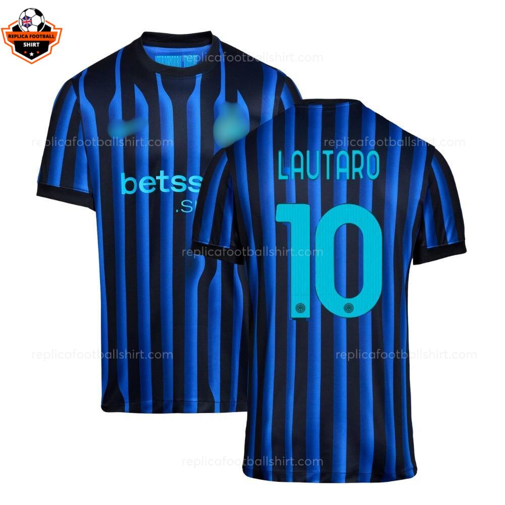 Inter Milan LAUTARO 10 Home Men Replica Football Shirt 2025-26