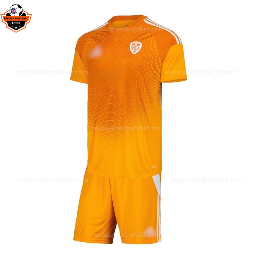 Leeds United Orange Goalkeeper Kid Replica Football Kit 2025-26