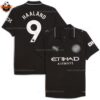 Manchester City Away Men Replica Football Shirt 25-26 HAALAND 9 Printed overview