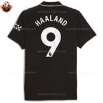 Manchester City Away Men Replica Football Shirt 25/26 HAALAND 9 Printed