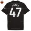 Manchester City FODEN 47 Away Men Replica Football Shirt 2025-26 backview