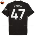Manchester City FODEN 47 Away Men Replica Football Shirt 2025/26
