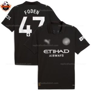Manchester City FODEN 47 Away Men Replica Football Shirt 2025-26 overview