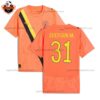 Manchester City KidSuper Goalkeeper Men Replica Football Shirt 202526 EDERSON M. 31 Printed - overview