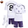 Manchester United Away Kid Replica Football Kit 2025-26 B.FERNANDES 8 Printed overview