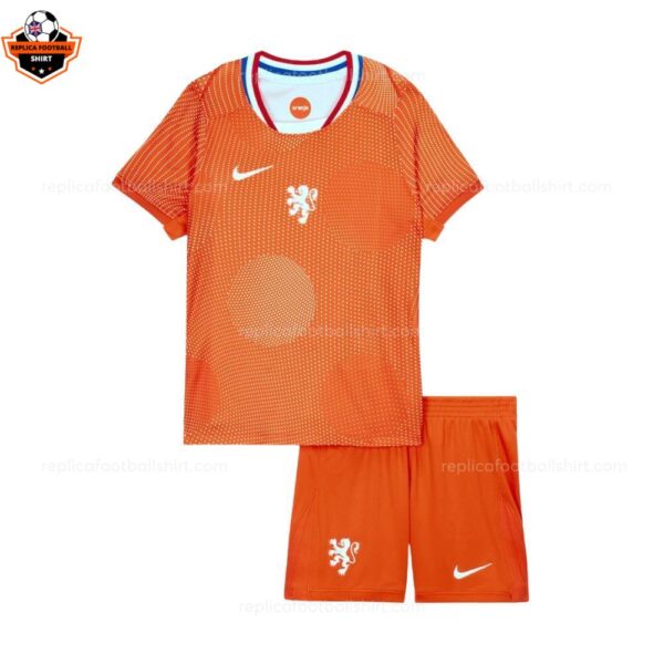 Netherlands Home Kid Replica Football Kit 2025-26