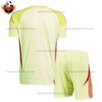 Aston Villa Yellow Goalkeeper Kid Replica Football Kit 2025/26