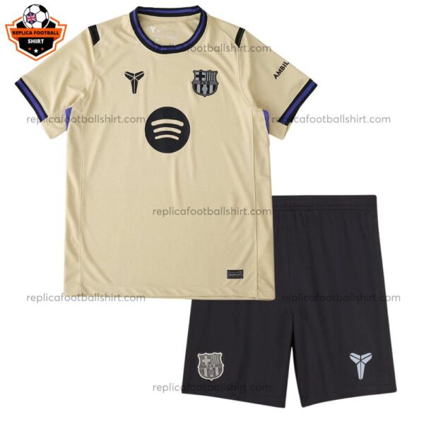 Barcelona Away Kid Replica Football Kit 2025/26
