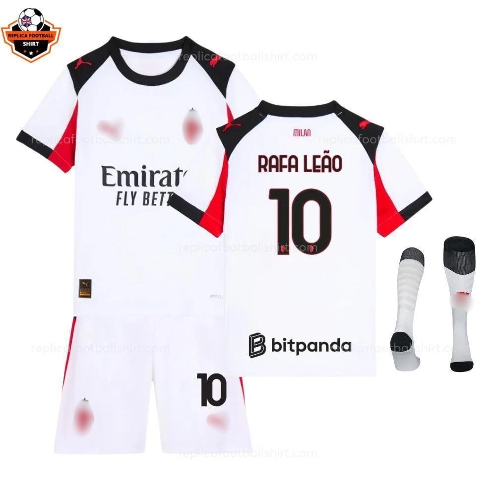 RFS Blur AC Milan Away Kid Replica Football Kit 2025_26 RAFA LEÃO 10 Printed