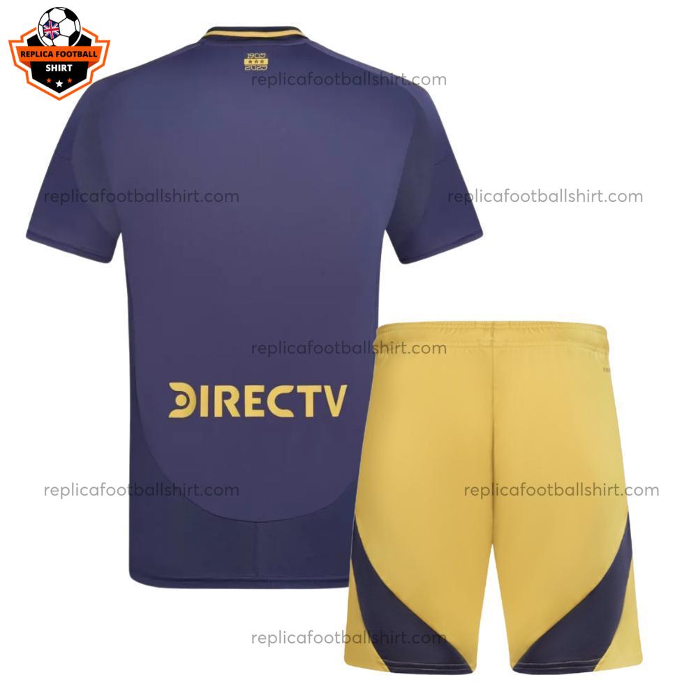 Boca Juniors Third Kid Replica Football Kit 2025/26 back view