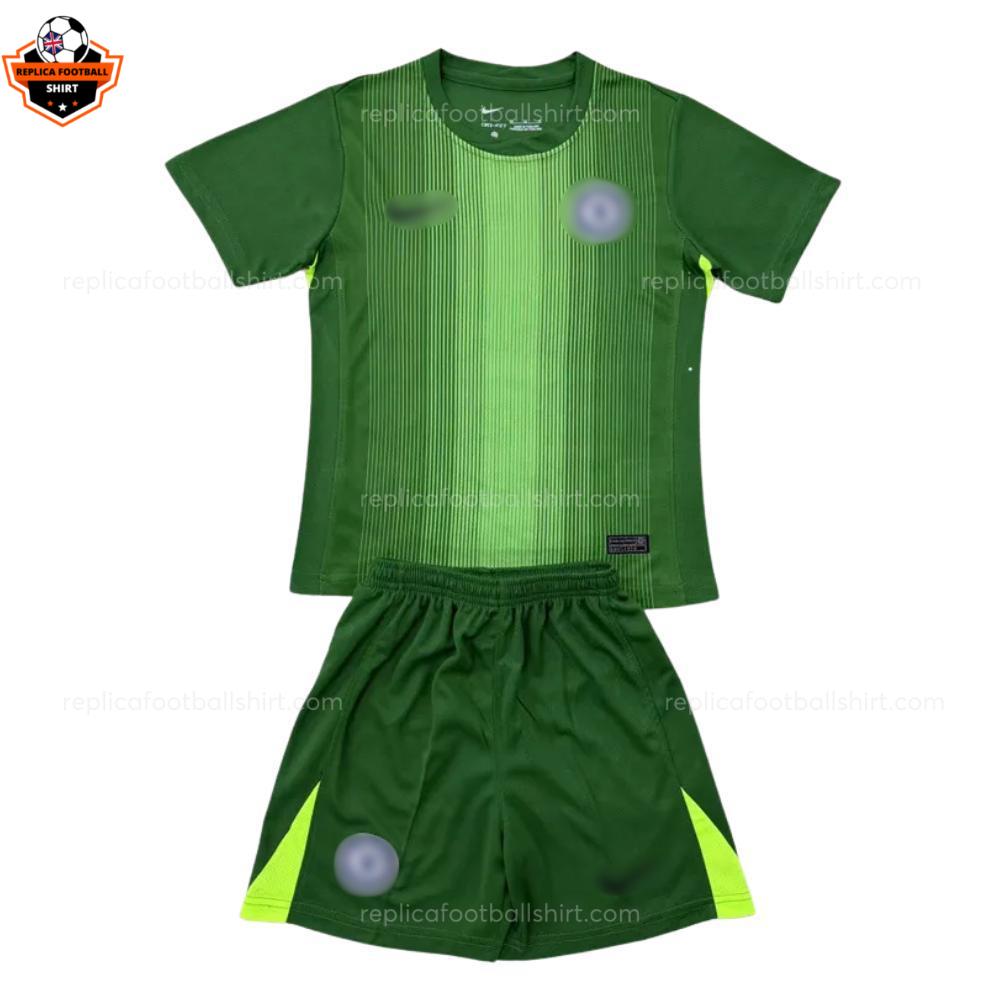 RFS Chelsea Green Goalkeeper Kid Kit 25_26 frontview
