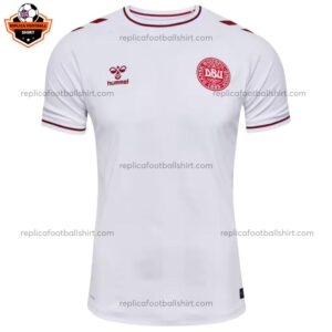 Denmark Away Men Replica Football Shirt 2025 frontview
