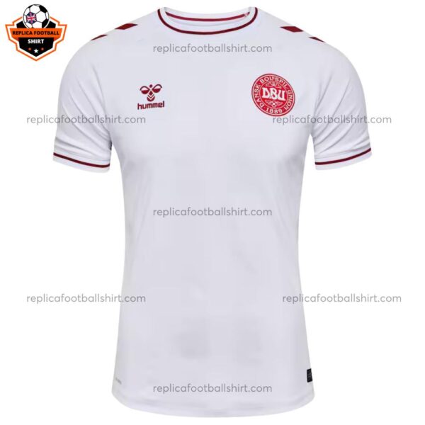 Denmark Away Men Replica Football Shirt 2025 frontview