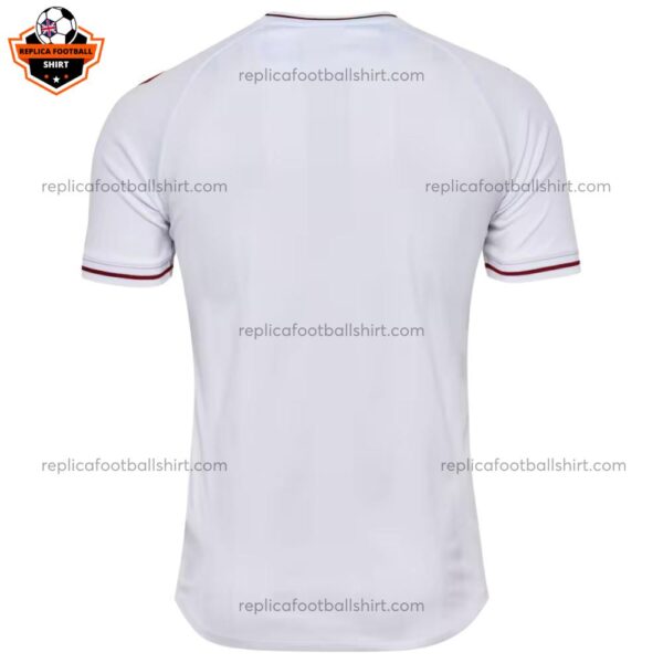 Denmark Away Men Replica Football Shirt 2025 backview