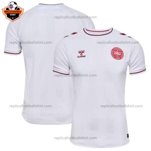 Denmark Away Men Replica Football Shirt 2025 overview