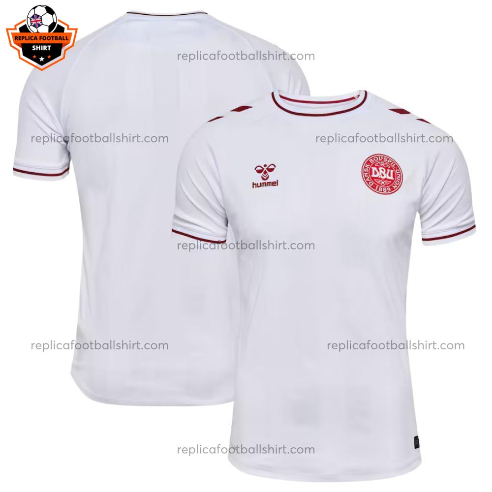 Denmark Away Men Replica Football Shirt 2025 overview