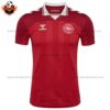Denmark Home Men Replica Football Shirt 2025 frotnview