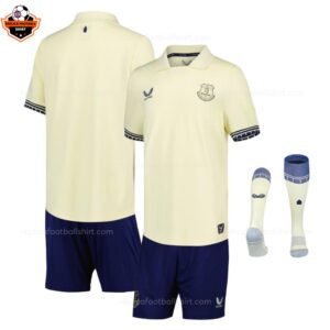 RFS Everton Away Kid Replica Football Kit 2025_26 - with socks